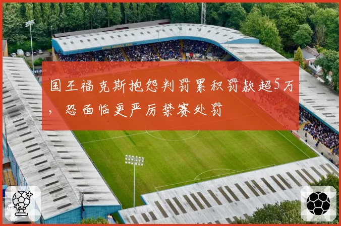 国王福克斯抱怨判罚累积罚款超5万,恐面临更严厉禁赛处罚