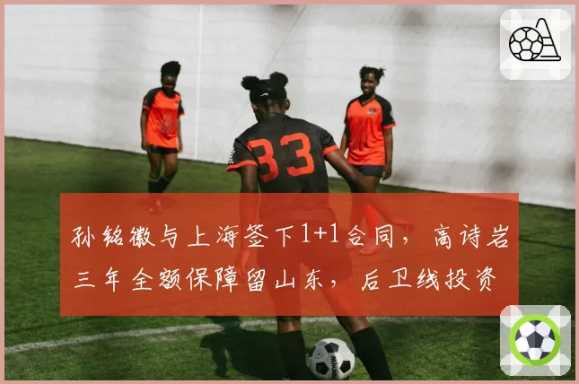 孙铭徽与上海签下1+1合同，高诗岩三年全额保障留山东，后卫线投资风险偏好对比