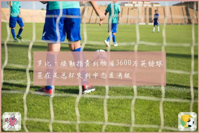 罗比·福勒指责利物浦3600万英镑球星在足总杯失利中态度消极